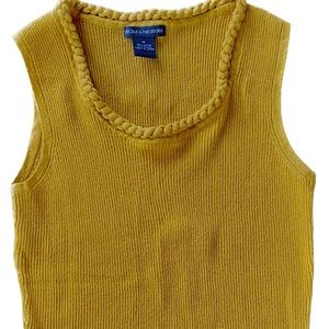 Chelsea & Theodore Sleeveless Knit Top
